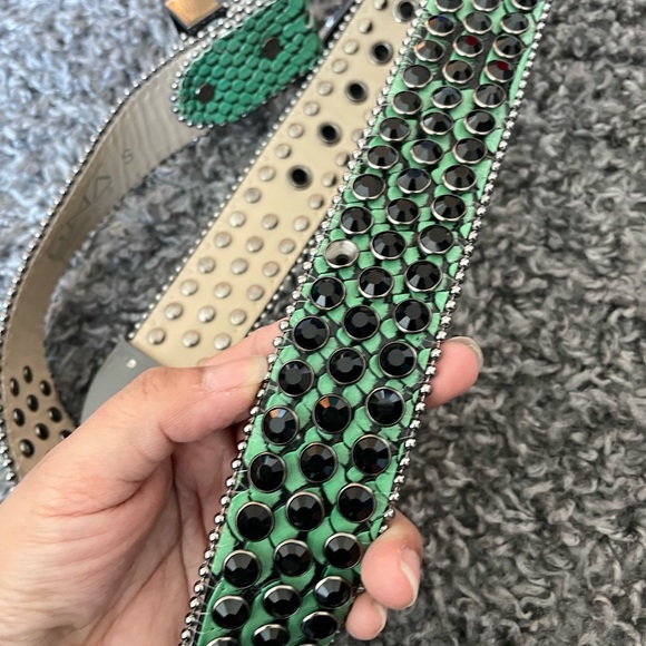 DNA Rhinestone Belt. Small. - Picture 5 of 5